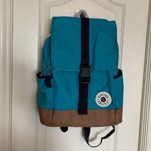 Brand new Kipling backpack in turquoise